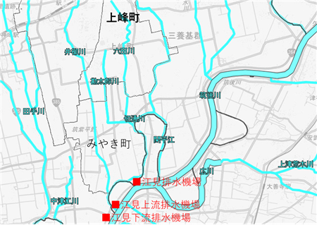 排水機場位置