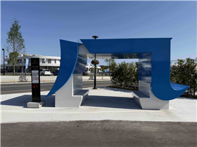 カゼマチ北バス停留所