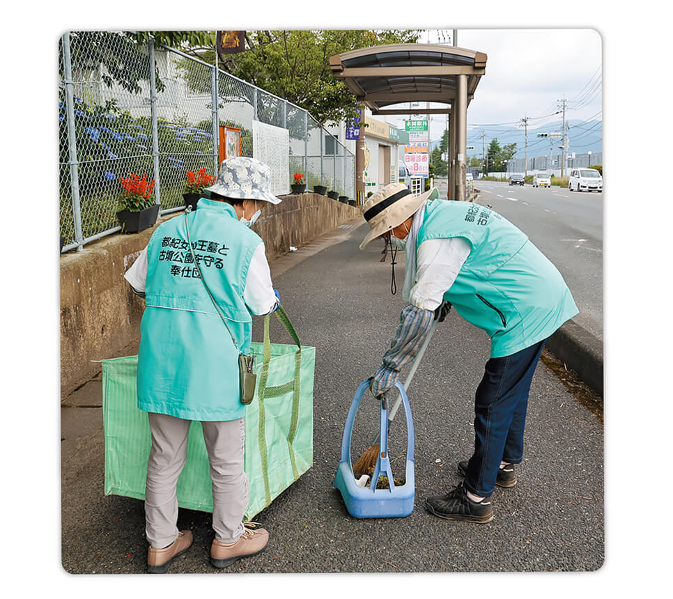 除草・清掃・植栽など、環境美化活動を一緒にしてくださる方を随時募集しています。